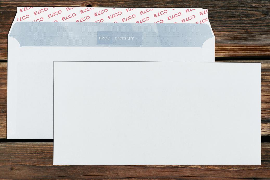 Briefhüllen C6/5 114x229 mm Haftklebend Hochweiß 80 g/qm